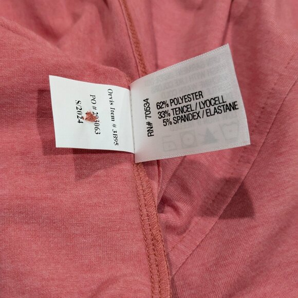 D.Stewart x Orvis Men's Polo Shirt, Salmon Pink, Size XL, Short Sleeve, Stretch - Picture 12 of 14